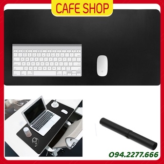 Thảm Da Trải Bàn Làm Việc DeskPad Da Size Lớn 120x50, 100x50 Kiêm Miếng Lót Chuột Máy Tính Cỡ Lớn Chống Nước Cao Cấp