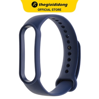Dây nhựa TPU MVW cho Miband 5 Xanh M001-04-05