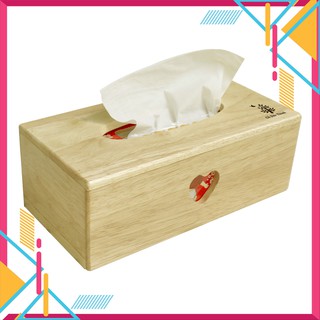 Hộp đựng giấy ăn cao cấp bằng gỗ Đức Thành DT49881 28*14cm đẹp