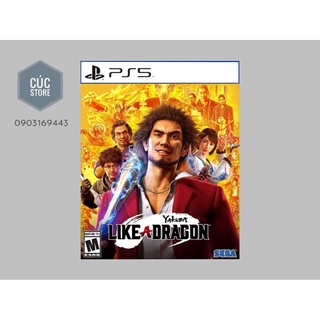 Đĩa chơi game PS5: Yakuza Like a Dragon