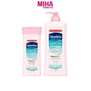 Sữa Dưỡng Thể Vaseline Dịu Mát Sáng Da Healthy White Fresh &amp; Fair Cooling UV Gel Lotion