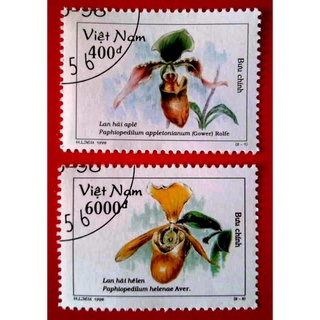 Tem sưu tập MS 777 Tem CTO Việt Nam Lan Hài 1998 ( 2 tem )