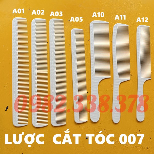 Lược cắt tóc nam nữ nhiều size 007