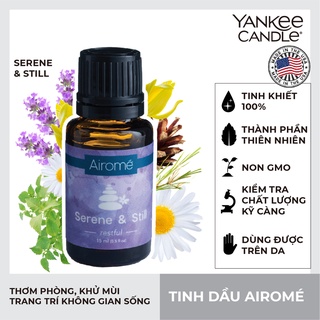Tinh dầu Airomé Yankee Candle - Serene &amp; Still 15ml