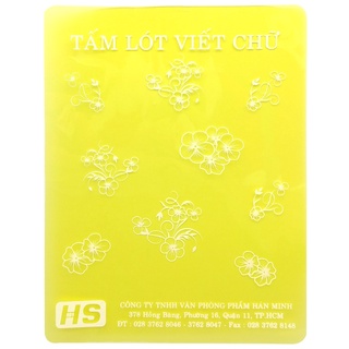 Tấm Lót Viết Chữ Khổ Lớn - TLVC-002 - Màu Vàng