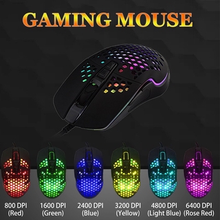 Chuột Chơi Game Có Dây 6400 Dpi
