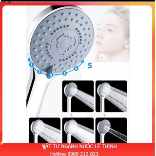 Vòi Bát sen tắm điều chỉnh tăng giảm 4 chế độ thế hệ mới tiết kiệm nước