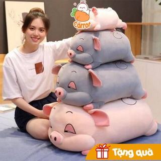 [freeship] Gấu Bông Heo Phê Cần, Heo Mắt Híp Lợn Ngủ Đờ Đẫn Siêu Yêu size 40cm