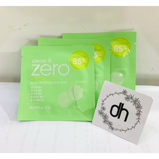 BÔNG TẨY DA CHẾT BANILA CO CLEAN IT ZERO PORE CLARIYING TONER PAD