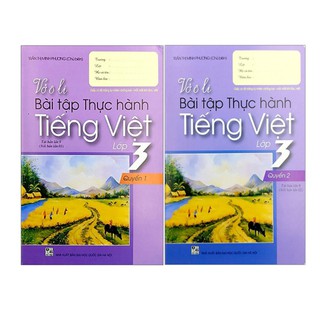 Sách - Vở Ô Li Bài Tập Thực Hành Tiếng Việt Lớp 3 - Tập 1 + Tập 2