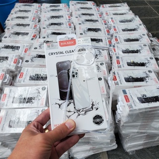 Ốp lưng Sulada trong bảo vệ camera iPhone 13, 13 Pro, 13 Pro Max, 12, 12 Pro Max, 11 chống sốc không ố màu
