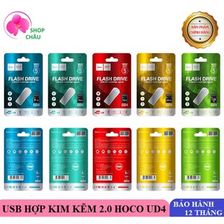 USB 2.0 Hợp Kim Kẽm Hoco UD4 Chính Hãng - BH 5 Năm - USB 8G / 16G / 32G / 64G / 128G
