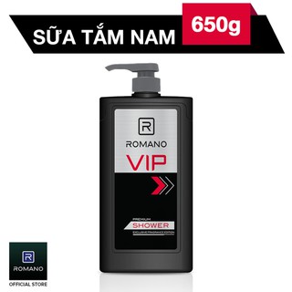 Sữa tắm cao cấp Romano VIP 650g