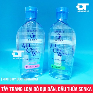 Nước tẩy trang SENKA A.L.L. CLEAR WATER Micellar Formula White 230ml