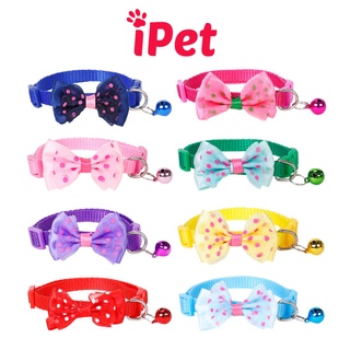 Vòng Cổ Nơ Cho Thú Cưng Chó Mèo Dưới 5kg - iPet Shop