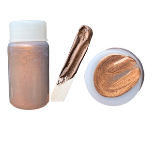 25g Sơn Acrylic Camay Nâu Đồng Đen Pha Nhũ Vàng Ánh (RC411)