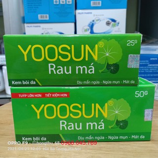 Kem Yoosun Rau Má ngừa mụn - mát da