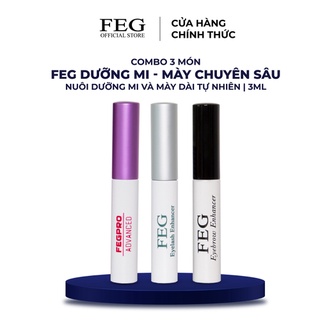 COMBO 3 MÓN_FEG DƯỠNG MI-MÀY DÀY DÀI CONG_ĐÔI MẮT QUYẾN RŨ