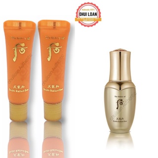Kem Lót tái sinh cao cấp Whoo Double Radiant Base 6ml