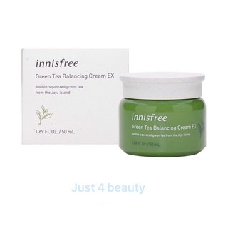 Kem Dưỡng Ẩm Innisfree Green Tea Balancing Cream Ex 50ml
