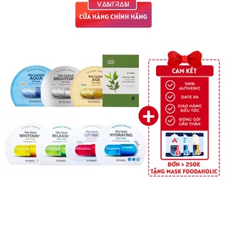 [Có Tem BNBG] Mặt nạ giấy BNBG Vita Genic Jelly Mask 30ml  (Lifting, Whitening, Relaxing, Hydrating)