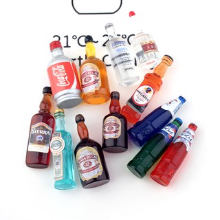 Mô hình chai chivas 12 phụ kiện trang trí nhà búp bê