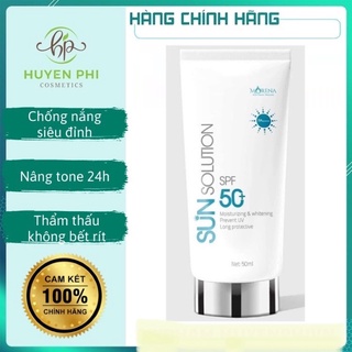 Kem Chống Nắng Morena Huyền Phi - Chống Nắng Siêu Đỉnh, Nâng Tone 24h, Thẩm Thấu Không Bết Rít