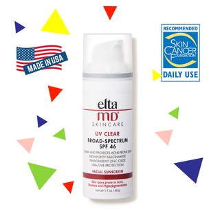 [Unbox/ Fullbox] Kem chống nắng EltaMD UV Clear Broad-Spectrum SPF 46 - Untinted (bản không màu)