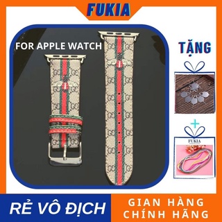 Dây da ong cao cấp dành cho Apple Watch đồng hồ thông minh iWatch Series  1/2/3/4/5/6/7/SE size 38/40/41/42/44/45mm