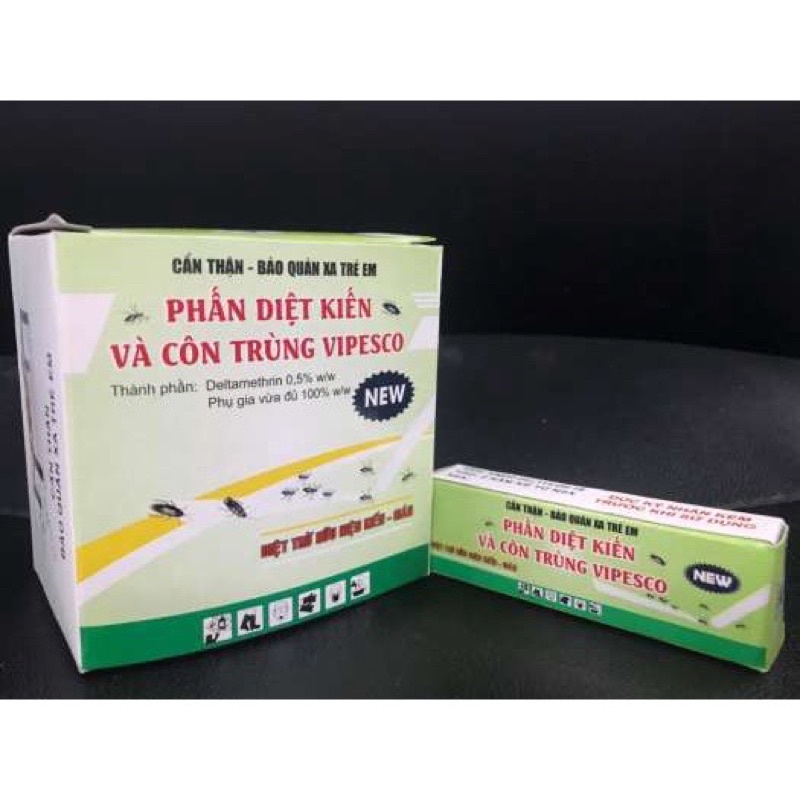 Phấn vẽ kiến Vipesco ( hộp 2 cây )