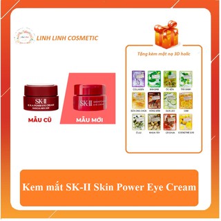 [kèm mặt nạ] KEM DƯỠNG MẮT MINI SKII SKINPOWER EYE CREAM SK-II 2,5G /  KEM DƯỠNG MẮT SK2