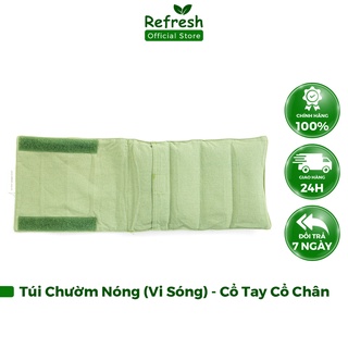 Túi Chườm Nóng, Chườm Lạnh Thảo Dược REFRESH Giảm Đau Cổ Chân, Đau Cổ tay, Đau Khuỷu Tay, Đau Bắp Chân, Đau Bắp Tay