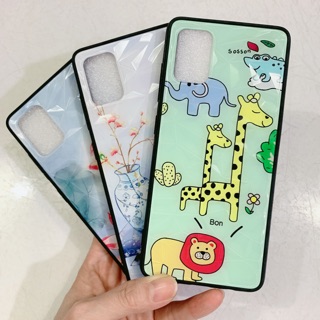 Ốp lưng Sam sung A31 Kim cương 3D