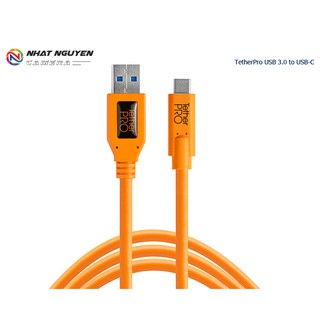 Dây Tether Tools - Cáp TetherPro USB 3.0 to USB C - Dài 4.6m - Màu Cam