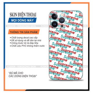 Miếng dán Skin cho Android và  Iphone 6/7/8/x/xs/11/12pro/13promax/13/13pro ( Mã skin 105)