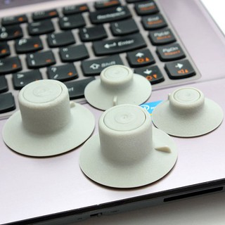 [Mã SKAMLSW194 giảm 100% đơn 50K] Bộ 4 chân kê tản nhiệt laptop bằng silicon (CKL04)