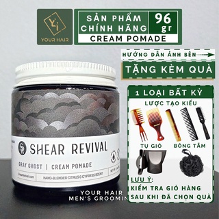 Sáp vuốt tóc Shear Revival GRAY GHOST CREAM POMADE 96g