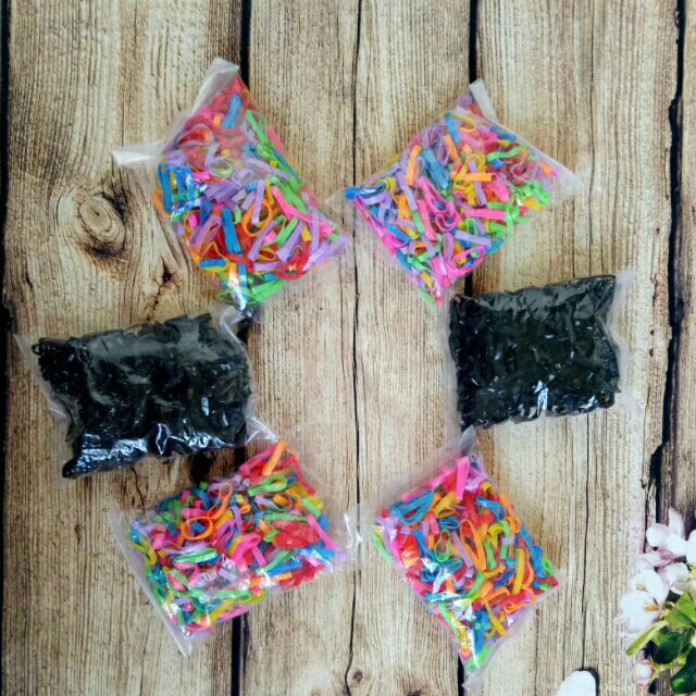 100gr Thun cột tóc đủ size , đủ màu cho mẹ và bé