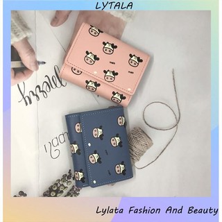 Ví nữ đựng tiền ngắn cao cấp nhiều ngăn nhỏ gọn bỏ túi đựng tiền giá rẻ LYLATA VD01