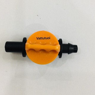 Van khóa nước màu cam (khóa béc và khóa dây)