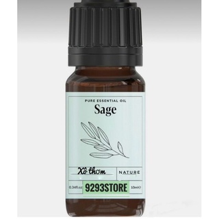 9293nguyenlieu - TINH DẦU THIÊN NHIÊN XÔ THƠM SAGE DÙNG LÀM NẾN THƠM, XÔNG HƯƠNG - 9293store