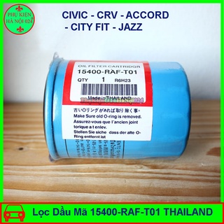 Lọc Dầu Xe CIVIC, CRV, ACCORD, CITY FIT, JAZZ Mã 15400-RAF-T01 THAILAND