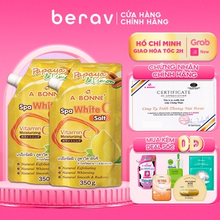 Combo 2 Muối tắm Vitamin C A Bonne Spa White C Salt Thái Lan 350gx2