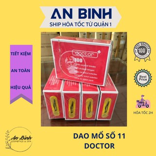 (Q1-HCM) Dao Lấy Mụn Nhãn Hiệu Ông Già ĐẦU NHỌN - Dao Mổ Số 11 Doctor (Ấn Độ) - Đầu Nhọn Lấy Nhân Mụn Rất Tiện Lợi
