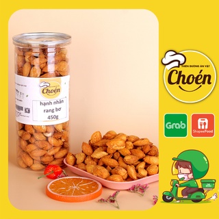 Hạnh Nhân Rang Bơ 450g Siêu Mỏng Vỏ Loại 1 Thơm Ngon Choen74