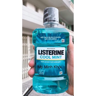 Nước Súc Miệng giữ hơi thở thơm mát Listerine Cool Mint Zero 750ml