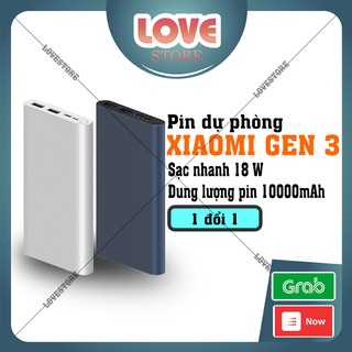 Sạc dự phòng Xiaomi 10000mAh Gen 2/ Gen 3 Bản Sạc Nhanh 2019 – Xiaomi Mi 18W Fast Charge Power Bank