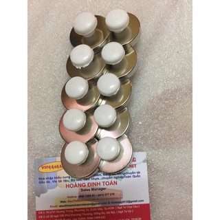 Nam châm đính bảng D28mm có núm trắng