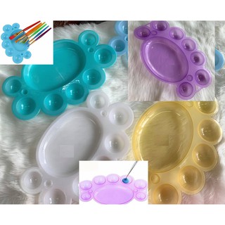 Khay Đựng Màu Vẽ, Khay Pha Màu Vẽ Nail - Lẻ 1 Cái