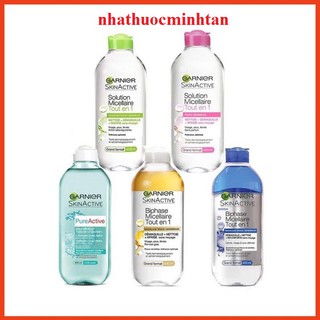 Nước Tẩy Trang Garnier Solution Micellaire 400ml Chính Hãng